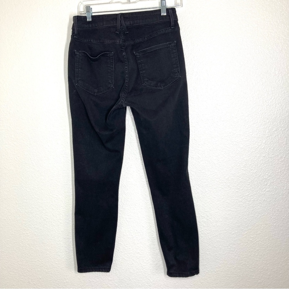 Good American Good Legs Black Skinny Jeans 28 - Picture 12 of 16